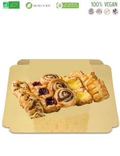Happy-Cake.co.uk Platter Assortment of 15 organic mini pastries, without low GI sugar, vegan and gluten-free - 1