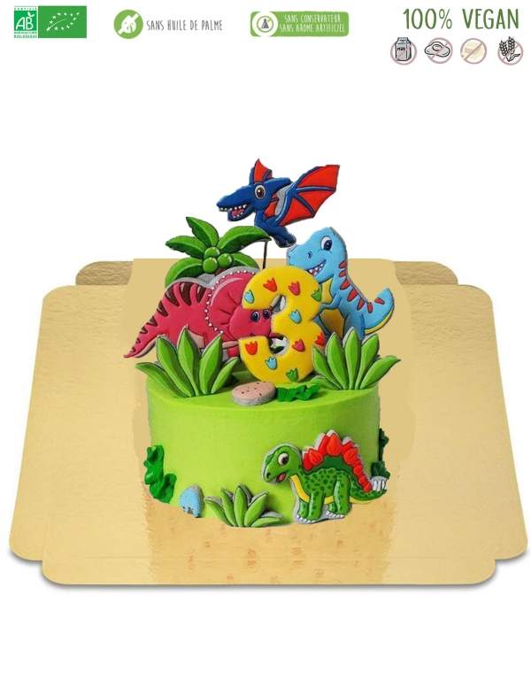 Happy-Cake.co.uk Organic, vegan and gluten-free dinosaur cake - 78