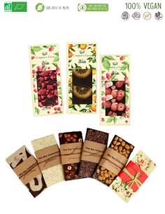 Happy-Cake.co.uk Sugar-free, organic, vegan, gluten-free and low-glycemic index chocolate bar suitable for diabetics and celiacs