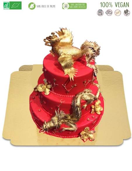 Happy-Cake.co.uk Vegan, organic and gluten-free Chinese New Year cake - 51