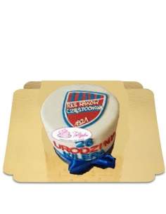 Happy-Cake.co.uk Vegan, organic and gluten-free RKS Raków Czestochowak cake - 1