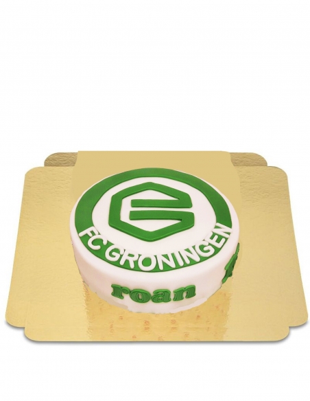 Happy-Cake.co.uk Vegan, organic and gluten-free Groningen FC cake - 136