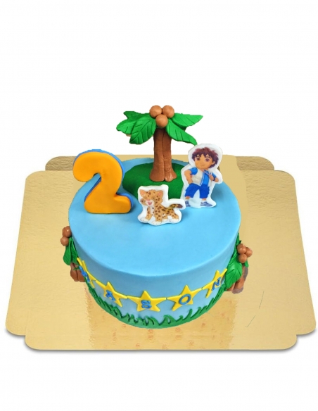 Happy-Cake.co.uk Vegan, organic and gluten-free Go Diego cake - 62