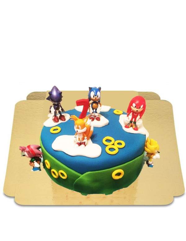 Happy-Cake.co.uk Vegan, organic and gluten-free Sonic the Hedgehog cake - 33