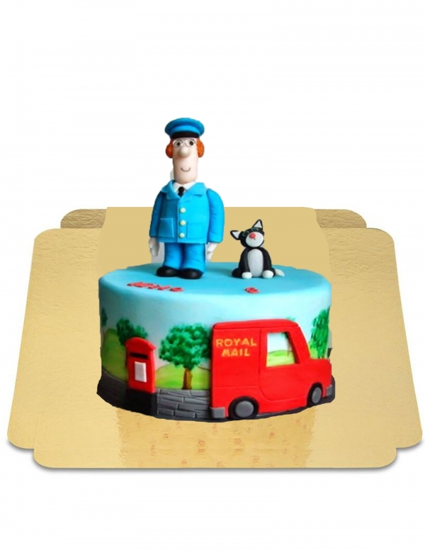 Happy-Cake.co.uk Vegan, organic and gluten-free Postman Pat cake - 81