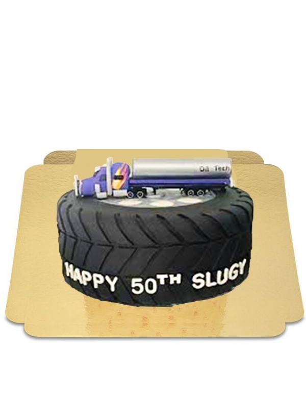 Happy-Cake.co.uk Vegan, organic and gluten-free trucker truck cake - 2