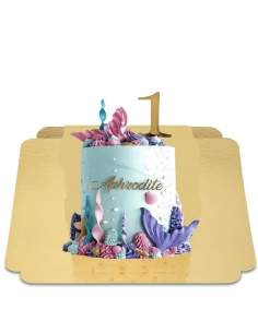 Happy-Cake.co.uk Vegan, organic and gluten-free mermaid cake - 57