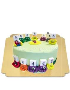 Happy-Cake.co.uk Vegan, organic and gluten-free Alphablocks cake - 74