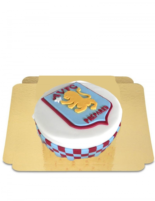 Happy-Cake.co.uk Vegan, organic and gluten-free Aston Villa club cake - 110