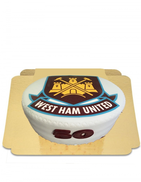 Happy-Cake.co.uk Vegan, organic and gluten-free West Ham United cake - 122