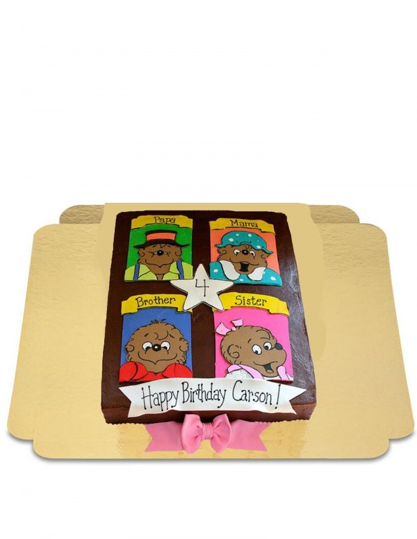 Happy-Cake.co.uk Vegan, organic and gluten-free Berenstain cake - 10