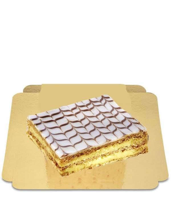 Happy-Cake.co.uk Grand Mille feuilles (8 parts) vegan, without low GI sugar, organic and gluten-free suitable for diabetics and 
