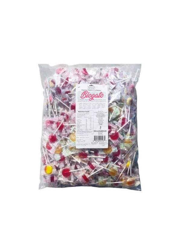 Happy-Cake.co.uk 500g Sugar-free candy vegan, organic and gluten-free lollipops Suitable for diabetics and celiacs - 22