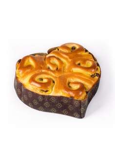 Happy-Cake.co.uk Chocolate brioche in vegan heart, sugar-free, organic and gluten-free - 1