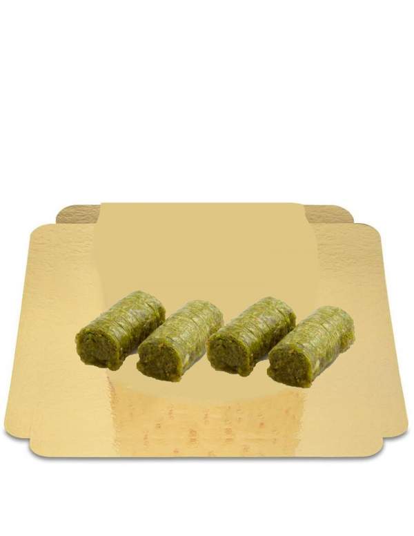 Happy-Cake.co.uk 4 Pistachio deluxe sugar-free rolls, vegan, organic and gluten-free with a low glycemic index Suitable for diab