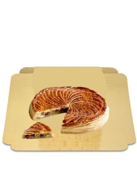Happy-Cake.co.uk Vegan, organic and gluten-free frangipane galette des rois with pistachio 18cm - 65