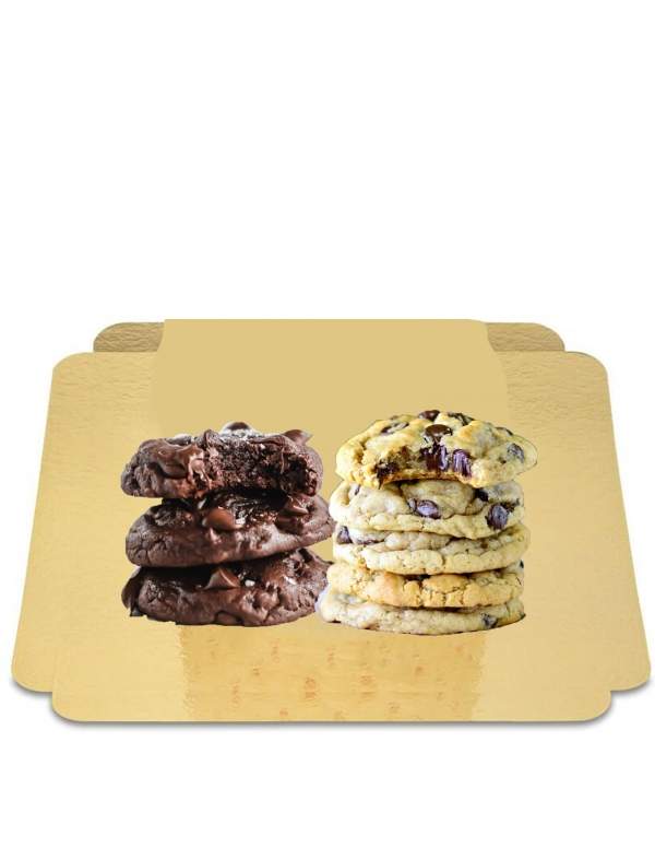 Happy-Cake.co.uk 6 Cookies mix "fudgy dough" sugar-free, vegan, organic and gluten-free with low glycemic index Suitable for dia
