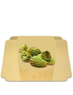 Happy-Cake.co.uk 4 vegan green tea madeleines, organic, low GI sugar free and gluten free Suitable for diabetics and celiacs - 1