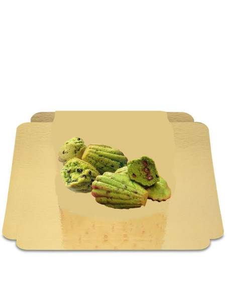 Happy-Cake.co.uk 4 vegan green tea madeleines, organic, low GI sugar free and gluten free Suitable for diabetics and celiacs - 1
