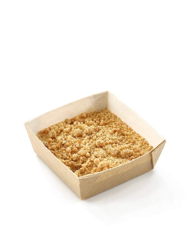Happy-Cake.co.uk Vegan apple crumble, low GI sugar free, organic and gluten free - 1