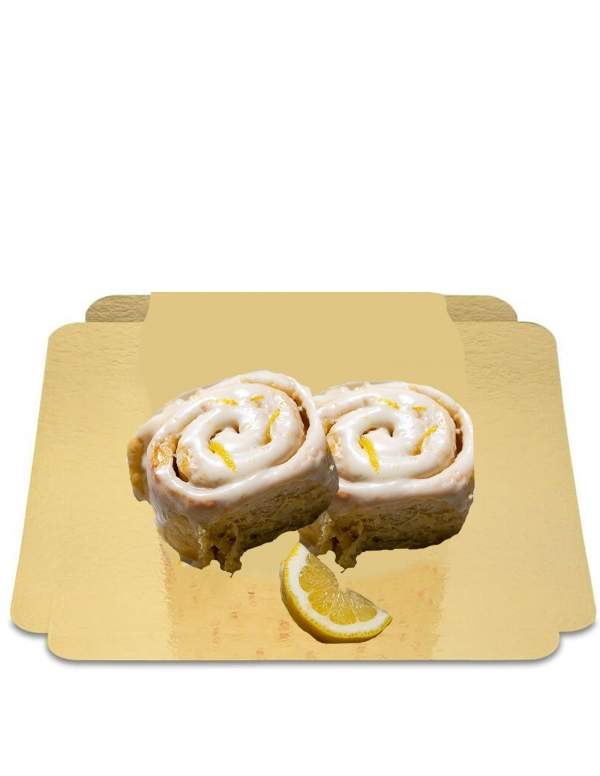 Happy-Cake.co.uk 2 Lemon rolls and vegan icing, sugar-free, organic and gluten-free - 83