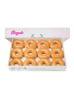 Happy-Cake.co.uk 12 Vegan donuts, low GI sugar free, organic, gluten free Suitable for diabetics and celiacs - 1