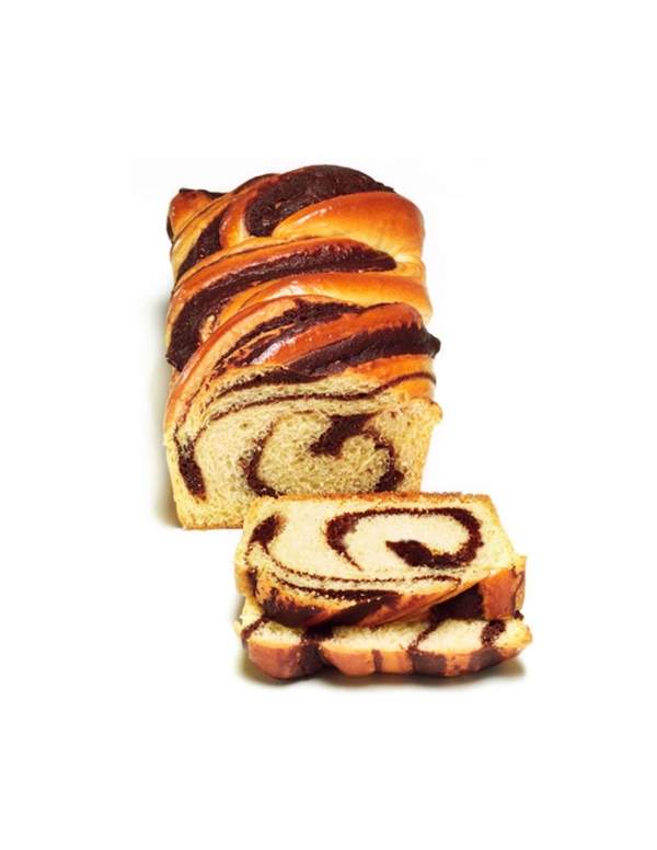Happy-Cake.co.uk Vegan chocolate braided brioche, sugar-free, organic and gluten-free Suitable for coeliacs - 18