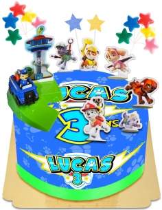 Happy-Cake.co.uk Paw Patrol Truck Chase Cake and Friends Egg Free, Vegetarian and Gluten Free - 26