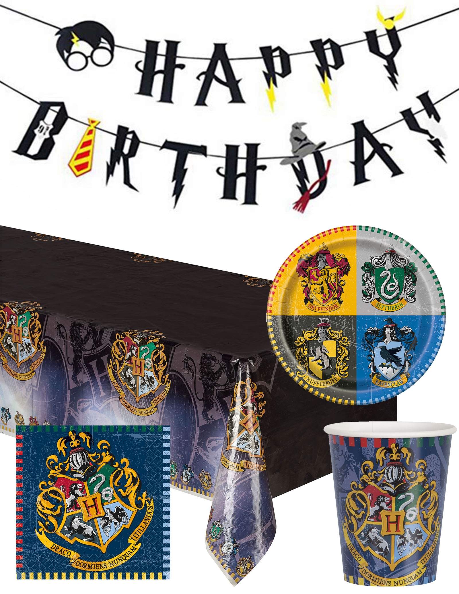 Anniversaire Harry Potter, déco Gryffondor