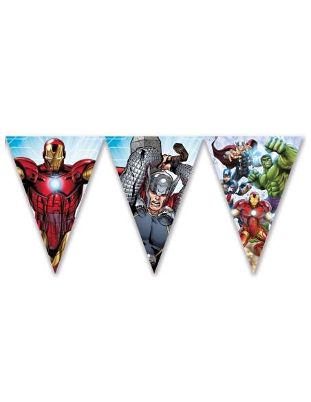 Happy-Cake.co.uk Hulk Marvel Superhero Birthday Decoration Pack - 6