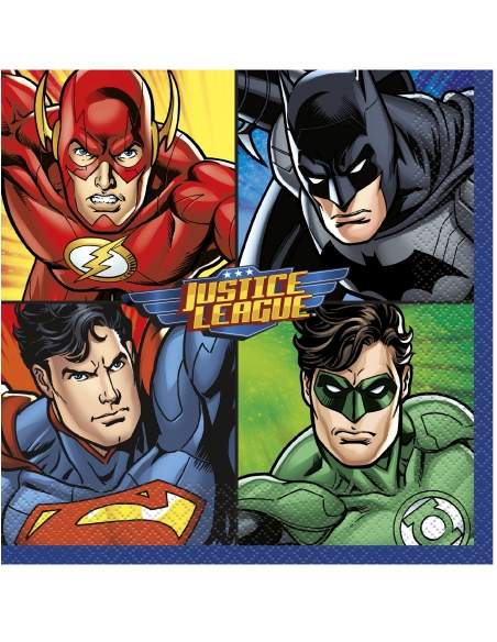 Happy-Cake.co.uk Justice league birthday decoration pack superman, batman - 5