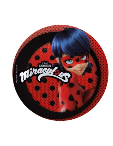 Happy-Cake.co.uk Ladybug Miraculous birthday decoration pack - 3