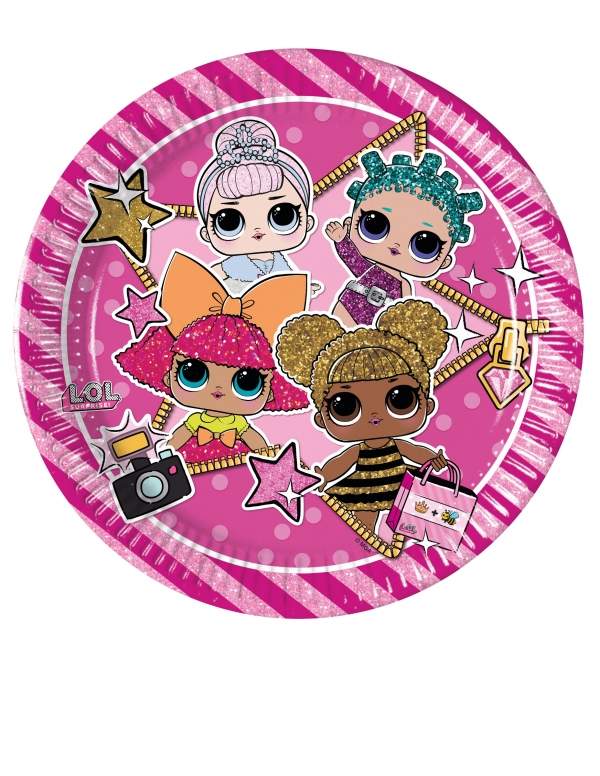 Happy-Cake.co.uk LOL Surprise birthday decoration pack - 3