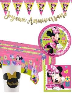 Happy-Cake.co.uk Minnie birthday decoration pack - 1