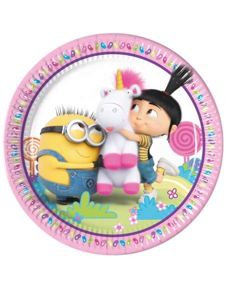 Happy-Cake.co.uk Minions birthday decoration pack for girl me, ugly and naughty - 2