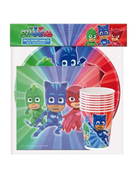 Happy-Cake.co.uk PJ Masks pj masks birthday decoration pack - 2