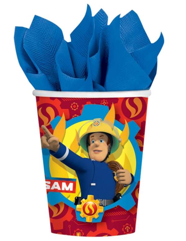 Happy-Cake.co.uk Firefighter birthday decoration pack - 3