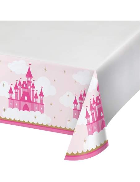 Happy-Cake.co.uk Pink princess girl birthday decoration pack - 2