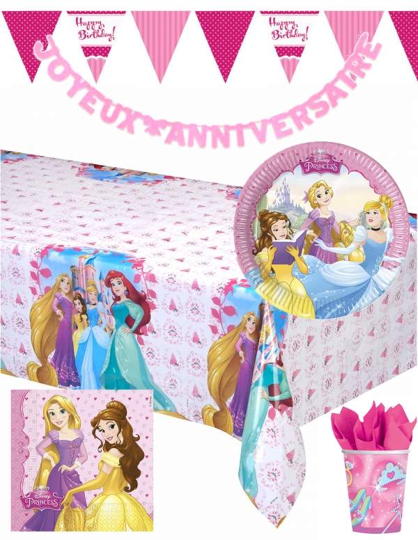 Happy-Cake.co.uk Disney Princess Rapunzel Birthday Decoration Pack - 1