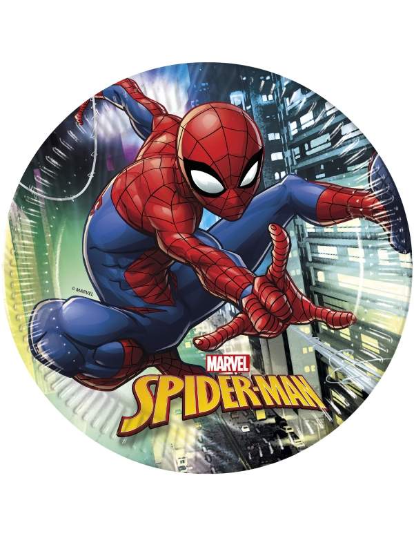 Happy-Cake.co.uk Spiderman Marvel Superhero Birthday Decoration Pack - 2