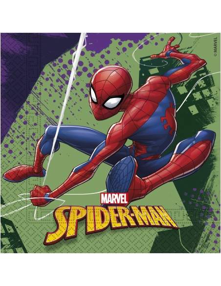 Happy-Cake.co.uk Spiderman Marvel Superhero Birthday Decoration Pack - 3