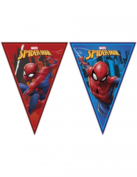 Happy-Cake.co.uk Spiderman Marvel Superhero Birthday Decoration Pack - 4