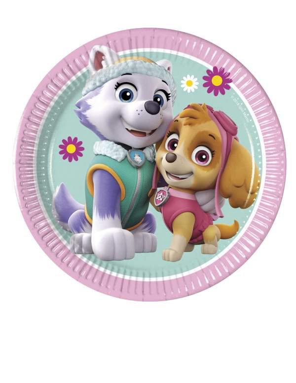 Paw patrol girl birthday decoration pack Skye and Everest Happy-Cake.co.uk - 2