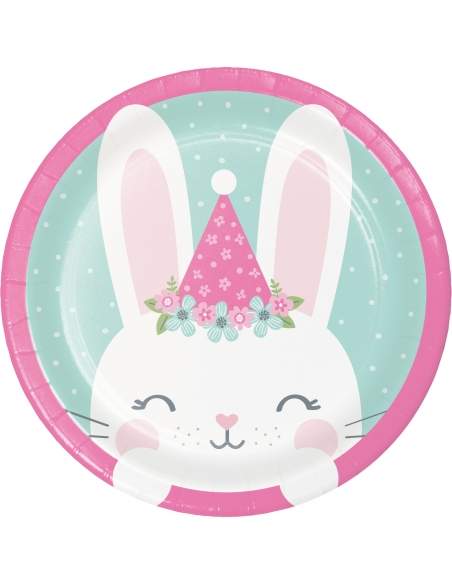 Happy-Cake.co.uk Bunny girl birthday decoration pack - 4