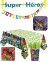 Happy-Cake.co.uk Ninja Turtle Birthday Decoration Pack - 1