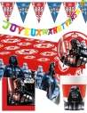 Happy-Cake.co.uk Star Wars Darth Vader birthday decoration pack - 1