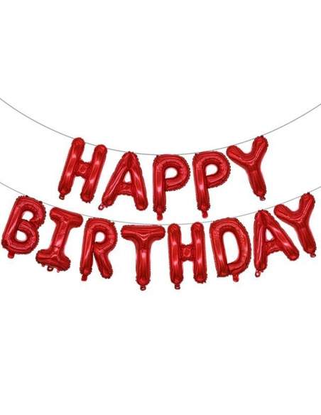 Happy-Cake.co.uk Giant "Happy Birthday" balloon to hang - 3