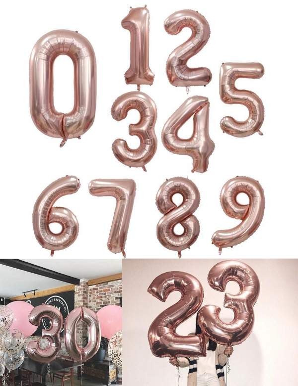 Happy-Cake.co.uk Giant number balloon - 2