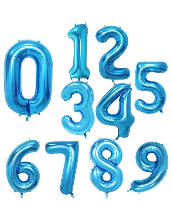 Happy-Cake.co.uk Giant number balloon - 6