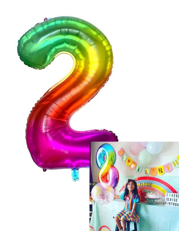 Happy-Cake.co.uk Giant number balloon - 7